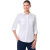 image:imageWomens Travel Long Sleeve Shirt  UPF 50 Sun Protection  MylittaWhite