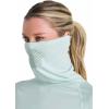 image:imageWomens Vented Fishing TShirt  UPF 50 Sun Protection  ParosMisty Aqua