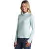 image:imageWomens Vented Fishing TShirt  UPF 50 Sun Protection  ParosMisty Aqua