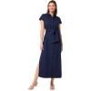 image:imageMidi Dress  UPF 50 Sun Protection  Espanola WayNavy