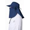 image:imageSun Hat with Neck Drape amp ClipOn Face Mask  UPF 50 Sun Protection  Stevie UltraNavy