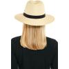 image:imageUnisex Panama Style Fedora  UPF 50 Sun Protection  PeytonIvoryBlack