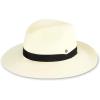 image:imageUnisex Panama Style Fedora  UPF 50 Sun Protection  PeytonIvoryBlack