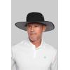 image:imageWide Brim Hiking Hat  UPF 50 Sun Protection  LeoBlack