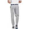 image:imageMens Golf Pants  UPF 50 Sun Protection  FlaigSand Grey