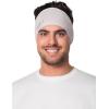 image:imageMens Headband  UPF 50 Sun Protection  MaxShieldSleek Grey