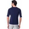 image:imageMens Short Sleeve Rash Guard  UPF 50 Sun Protection  UltimateNavy