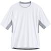 image:imageMens Short Sleeve Rash Guard  UPF 50 Sun Protection  UltimateWhite