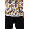 image:imageMens Short Sleeve Swim Shirt  UPF 50 Sun Protection  HightideApricot Crush Floral Paradise