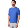 image:imageMens Short Sleeve Swim Shirt  UPF 50 Sun Protection  HightideBaja Blue