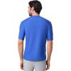 image:imageMens Short Sleeve Swim Shirt  UPF 50 Sun Protection  HightideBaja Blue