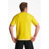 image:imageMens Short Sleeve Swim Shirt  UPF 50 Sun Protection  HightideBold Yellow