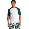 image:imageMens Short Sleeve Swim Shirt  UPF 50 Sun Protection  HightideEden