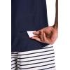 image:imageMens Short Sleeve Swim Shirt  UPF 50 Sun Protection  HightideNavy