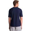 image:imageMens Short Sleeve Swim Shirt  UPF 50 Sun Protection  HightideNavy