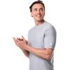 image:imageMens Short Sleeve Swim Shirt  UPF 50 Sun Protection  HightideSlate