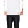 image:imageMens Short Sleeve Swim Shirt  UPF 50 Sun Protection  HightideWhite