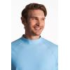 image:imageMens Surf Short Sleeve Rash Guard  UPF 50 Sun Protection  TulumArctic Blue
