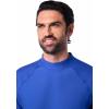 image:imageMens Surf Short Sleeve Rash Guard  UPF 50 Sun Protection  TulumBaja Blue