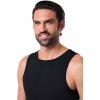 image:imageMens Swim Tank  UPF 50 Sun Protection  DadeBlack
