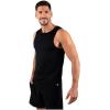 image:imageMens Swim Tank  UPF 50 Sun Protection  DadeBlack