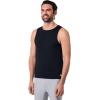 image:imageMens Swim Tank  UPF 50 Sun Protection  DadeBlack