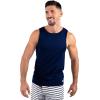 image:imageMens Swim Tank  UPF 50 Sun Protection  DadeNavy