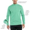 image:imageMens Zip Rash Guard  UPF 50 Sun Protection  NoconaWhite