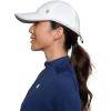 image:imageUnisex Sport Cap  UPF 50 Sun Protection  LennyWhiteSilver