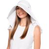 image:imageWomens Full Coverage Hat  UPF 50 Sun Protection  Anastasia ElegantWhite