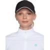 image:imageWomens Ponytail Cap  UPF 50 Sun Protection  Racket PadelBlack