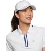 image:imageWomens Ponytail Cap  UPF 50 Sun Protection  Racket PadelWhite