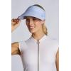 image:imageWomens Swim Visor  UPF 50 Sun Protection  ExumaPeriwinkle