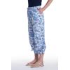 image:imageWomens Wide Leg Pants with Side Slits  UPF 50 Sun Protection  PetraPeriwinkle Isla Bonita