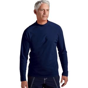 image:imageMens Surf Long Sleeve Rash Guard  UPF 50 Sun Protection  TulumNavy