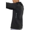 image:imageCoolibar Mens Performance Sun Hoodie  UPF 50 Sun Protection  AgilityBlack