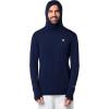 image:imageCoolibar Mens Performance Sun Hoodie  UPF 50 Sun Protection  AgilityNavy