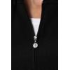 image:imageCoolibar Womens Long ZipUp Hoodie  UPF 50 Sun Protection  CabanaBlack