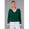 image:imageLong Sleeve Collared Polo Shirt  UPF 50 Sun Protection  Fontainebleau 20Eden