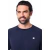 image:imageMens Agility Long Sleeve Performance TShirt  UPF 50 Sun Protection  SonoraNavy