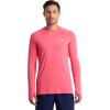 image:imageMens Agility Long Sleeve Performance TShirt  UPF 50 Sun Protection  SonoraSunkist Coral