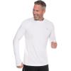 image:imageMens Agility Long Sleeve Performance TShirt  UPF 50 Sun Protection  SonoraWhite