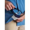 image:imageMens Camp Shirt  UPF 50 Sun Protection  Safari CampBlue Dusk