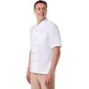 image:imageMens Camp Shirt  UPF 50 Sun Protection  Safari CampWhite