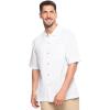 image:imageMens Camp Shirt  UPF 50 Sun Protection  Safari CampWhite