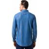 image:imageMens Chambray Long Sleeve Shirt  UPF 50 Sun Protection  CarsonLight Indigo