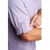 image:imageMens Long Sleeve Shirt  UPF 50 Sun Protection  AriciaLavender Gray