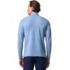 image:imageMens QuarterZip  UPF 50 Sun Protection  SonoraLight Blue