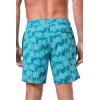 image:imageMens Swim Shorts  UPF 50 Sun Protection  Kahuna in Tahitian Teal Swaying Palms