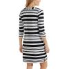 image:imageTunic Dress with 34 Sleeve  UPF 50 Sun Protection  OceansideBlackGrey